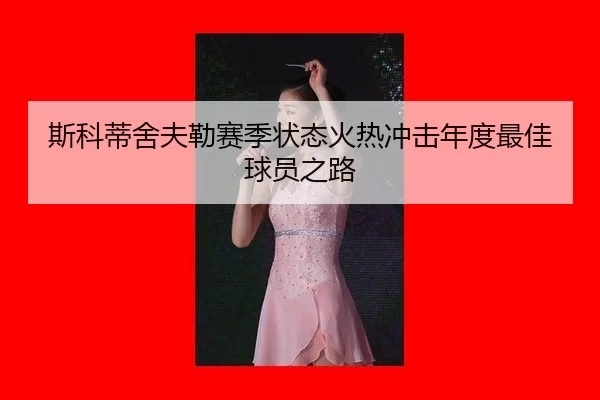 斯科蒂舍夫勒赛季状态火热冲击年度最佳球员之路